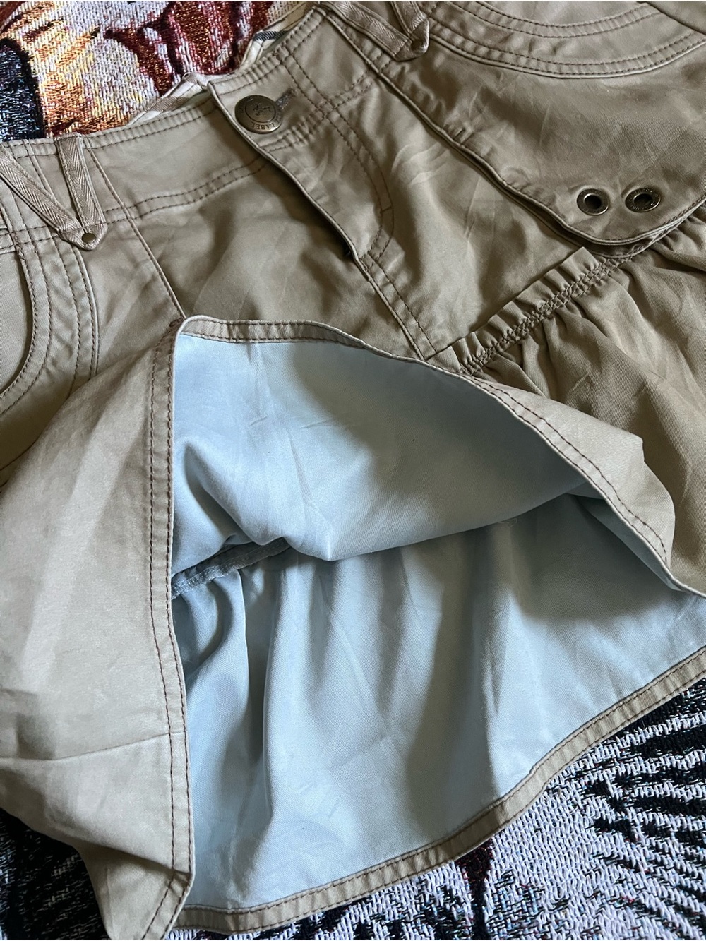 Burberry London Mini Skirt With Pockets - Picture 4 of 9